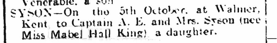 Thursday 14 October 1915